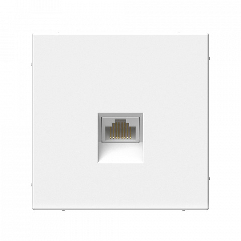 Systeme Electric ArtGallery Белый Розетка компьютерная RJ45, кат. 6A, механизм