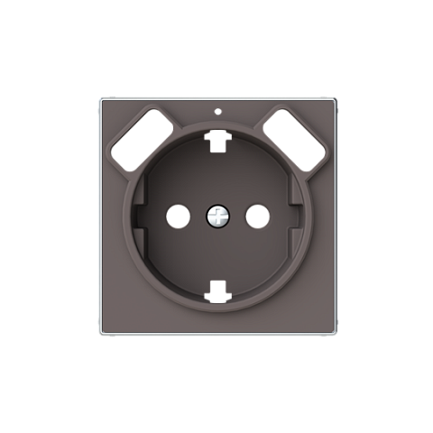 ABB SKY Тауп  Накладка для розетки SCHUKO с 2хUSB ЗУ, арт.8188.3