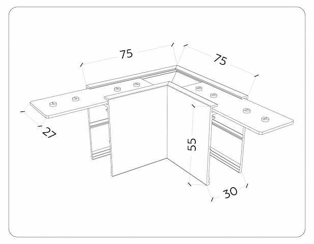 Соединитель для шинопровода Ambrella Light GL1032