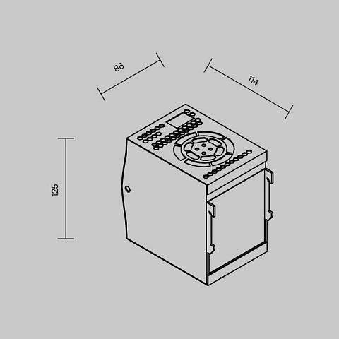 Блок питания для светодиодной ленты Maytoni 831002