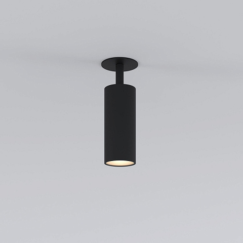 Встраиваемый светильник Elektrostandard Diffe черный 10W 4200K (25052/LED)