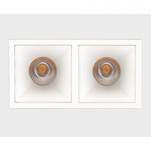 Встраиваемый светильник Italline IT06-6020 white 4000K - 2 шт. + IT06-6022 white