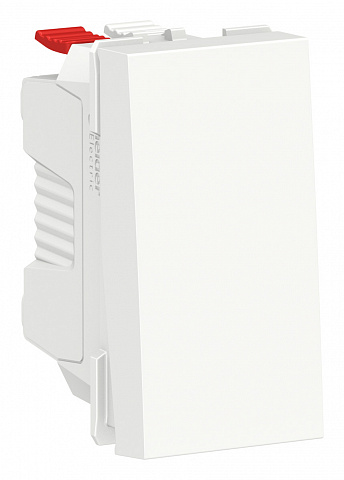 Schneider Electric Unica Modular Бел Выключатель 1-клавишный, сх. 1, 10 AX, 250В, 1 модуль