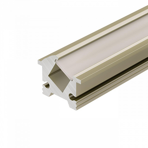 Профиль встраиваемый Arlight SL-Bevel-H12-F13-2000 Anod Olive Grey 045328