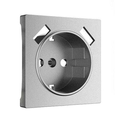 Накладка для розетки USB Werkel серебряный матовый W1179565 4690389195655