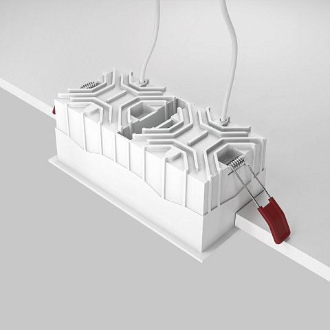 Встраиваемый светильник Maytoni DL043-02-15W4K-D-SQ-WB