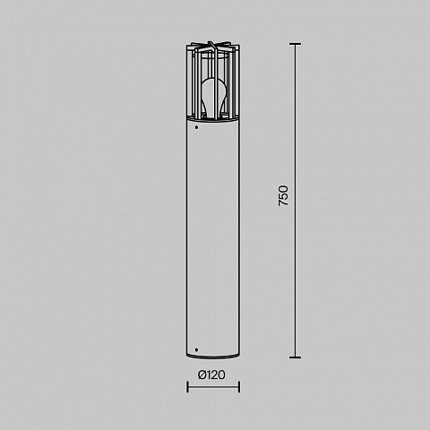 Садово-парковый светильник Maytoni O453FL-01GF