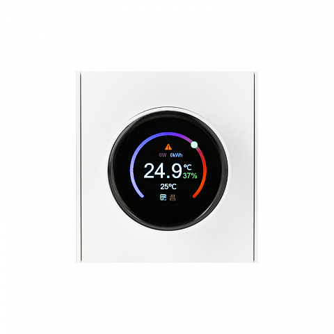 KRANZ STRONG Терморегулятор Wi-Fi с/у жемчуг, с 1-пост. рамкой