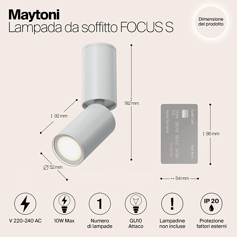 Спот Maytoni C051CL-01W