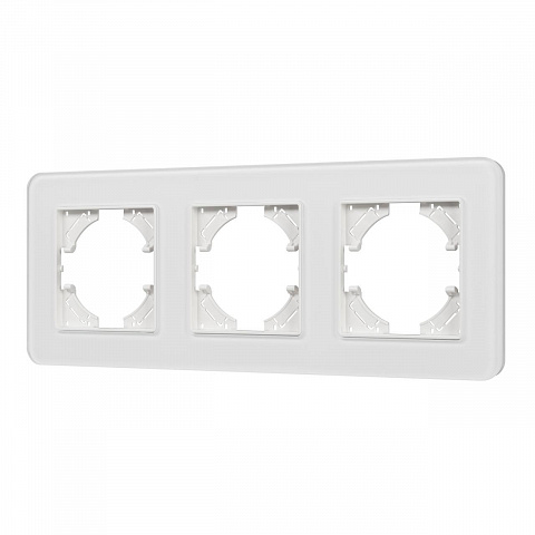 Рамка стеклянная FRM-OMALI-GS-3-WH Arlight 049696