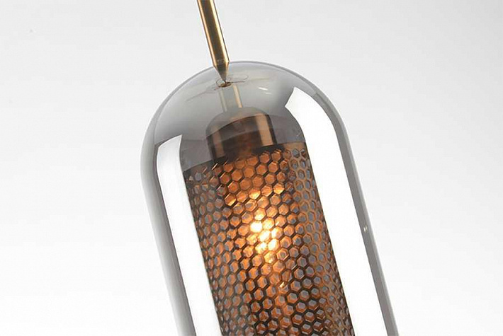 Подвесной светильник Imperium Loft Catch Smoky 214046-23