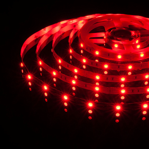 Лента Elektrostandard 5050/30 LED 7.2W IP20 [белая подложка] мультиколор