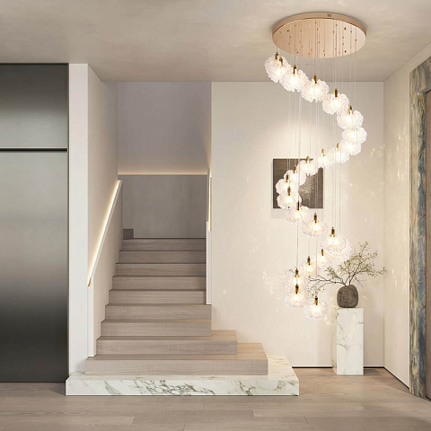 Каскадная люстра MODELUX MDL.65223.25HC GD