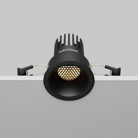 Встраиваемый светильник Maytoni DL115-10W-2.7K-B