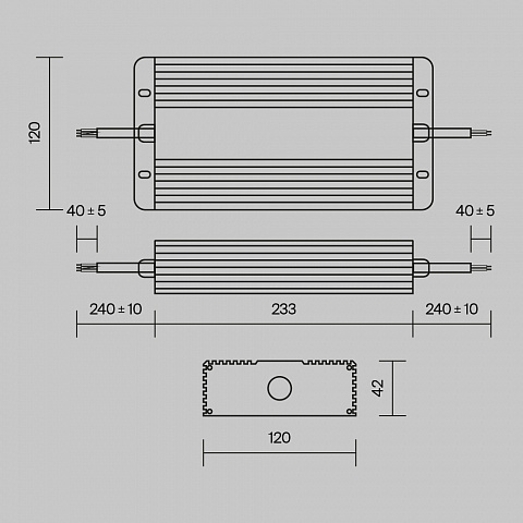 Драйвер Maytoni PSL008-400W-48V-IP67