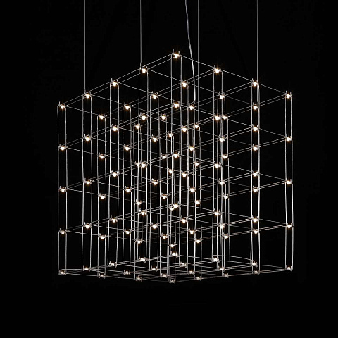 Подвесная люстра Imperium Loft Quasar Cosmos Square Led Pendant Light 80/80/80 252288-22
