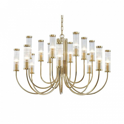 Подвесная люстра Newport 4558+4+4/C gold