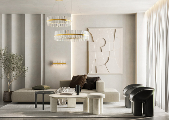 Подвесная люстра Maytoni MOD173PL-L45BS3K