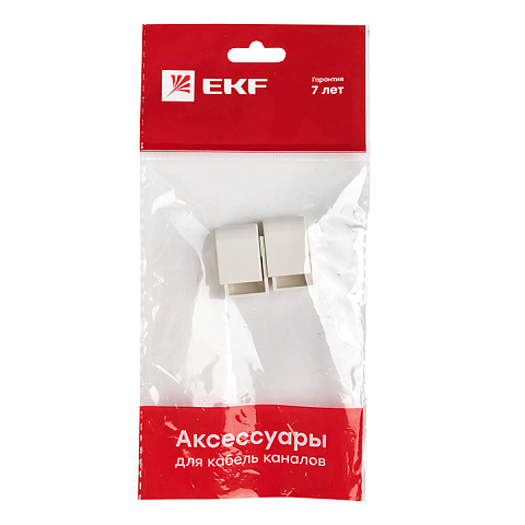 EKF PROxima Заглушка (15х10) (4 шт) Plast Белый
