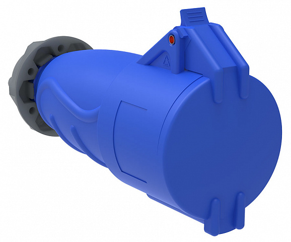 IEK Розетка переносная ССИ-223 32А-6ч/200-250В 2Р+РЕ IP44 MAGNUM