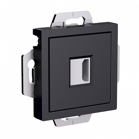 Systeme Electric AtlasDesign Карбон Розетка HDMI, механизм