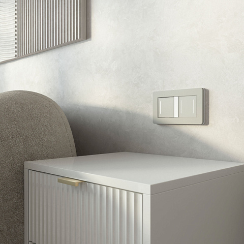 Выключатель Werkel W4513641 дымчатый