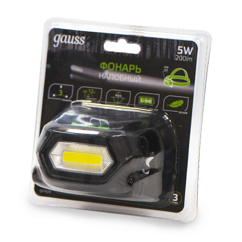 Фонарь Gauss GF409