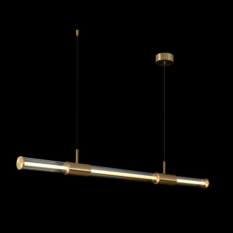 Подвесной светильник Crystal Lux LINEUP SP24W LED BRASS