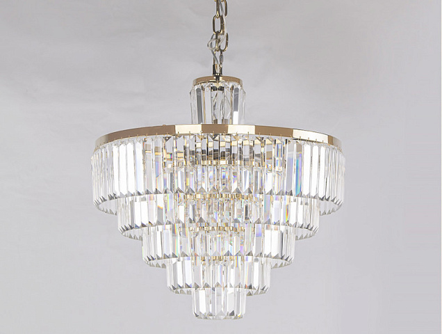 Каскадная люстра Newport 31114/S gold