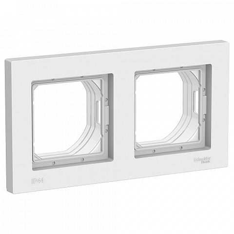 Systeme Electric AtlasDesign Aqua Бел Рамка 2-ая IP44