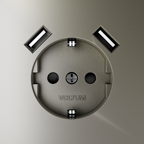 Розетка VOLTUM VLS040404