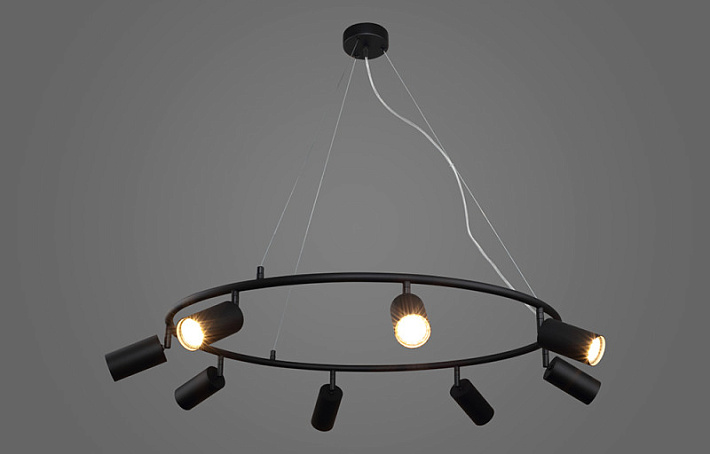 Подвесной светильник Crystal Lux RIVO SP8 BL