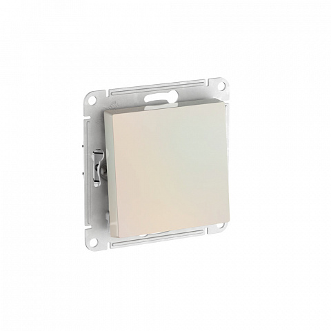 Systeme Electric AtlasDesign Жемчуг Переключатель 1-клавишный, сх.6, 10АХ, мех., быстрозажим. клем.