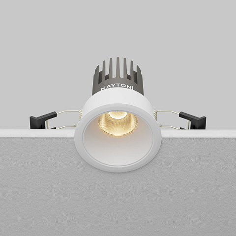 Встраиваемый светильник Maytoni DL123-10W-3K-W