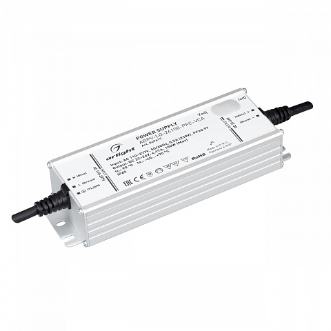Блок питания Arlight ARPV-LG-24100-PFC-VCA 22-26V 100W IP65 4,17A 049617