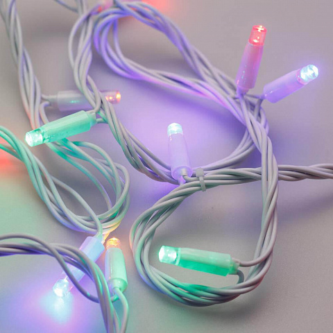 Уличная светодиодная гирлянда Ardecoled нить 230V разноцветный ARD-String-Classic-10000-White-100Led-Live RGB 025823