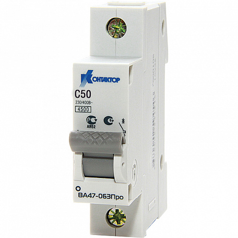 Контактор (Legrand) ВА47-063Про, 1P, 20A, Icu-4,5kA, х-ка С