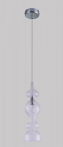 Подвесной светильник Crystal Lux IRIS SP1 A TRANSPARENT