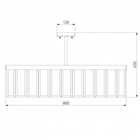 Потолочная люстра Bogates Eclipse 358/8 Smart