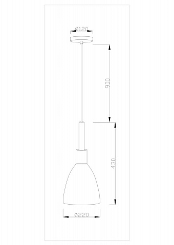 Подвесной светильник Moderli Toni V10649-1P