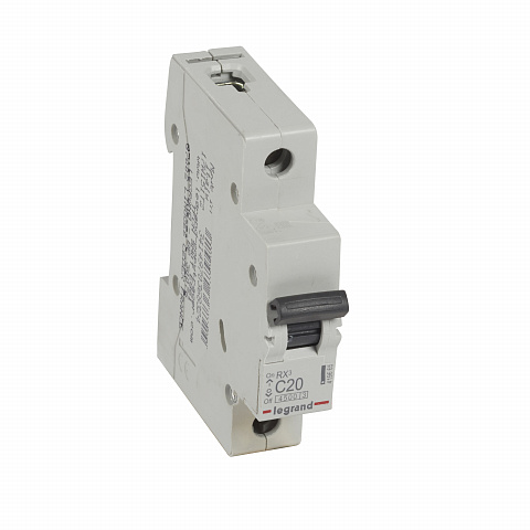 Legrand RX3 Автоматический выключатель 1P 20А (C) 4,5kA