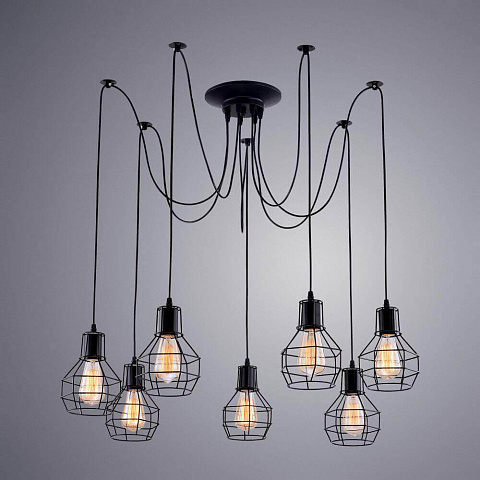Подвесной светильник ARTE Lamp A1109SP-7BK