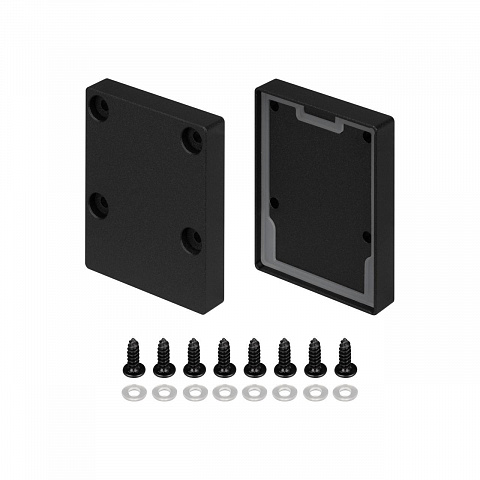 Заглушка IP-LINE-4050 BLACK глухая Arlight 055282