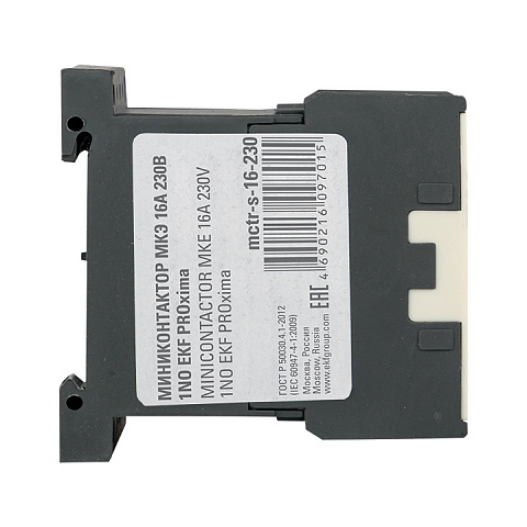 EKF PROxima Миниконтактор МКЭ 16А 230В 1NO