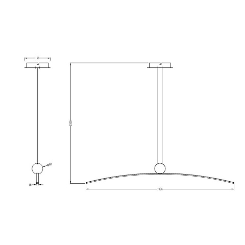 Подвесной светильник ARTE Lamp A3362SP-25BK