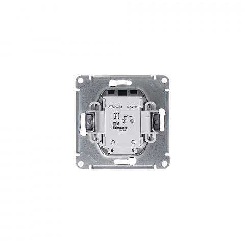 Systeme Electric AtlasDesign Грифель Выключатель 1-клавишный с подсветкой, сх.1а, 10АХ, механизм