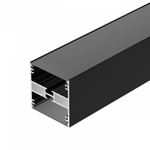 Профиль LINE-5050-DUAL-3000 ANOD BLACK Arlight 047487