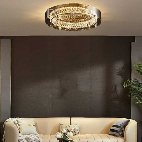 Потолочная люстра Imperium Loft Persey D80 Amber Трех 223746-23