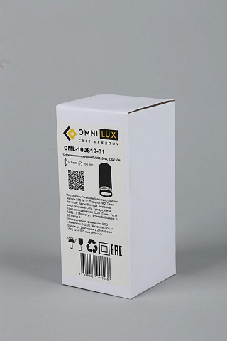 Накладной светильник Omnilux OML-100819-01