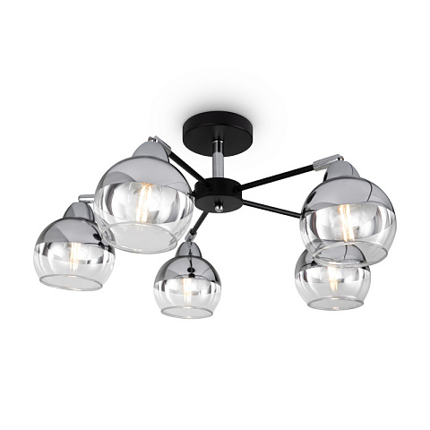 Люстра на штанге Freya FR5225PL-05B